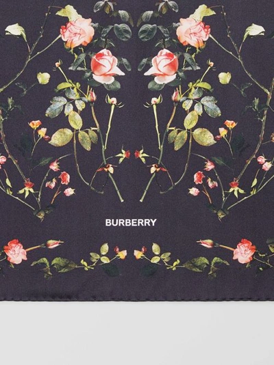 Shop Burberry Rose Pr In Black