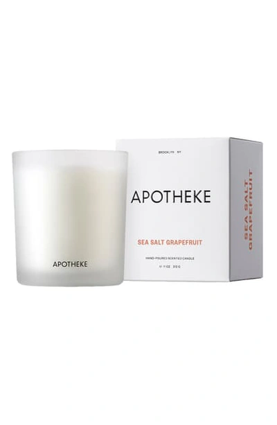 Shop Apotheke Signature Candle In Sea Salt Grapefruit