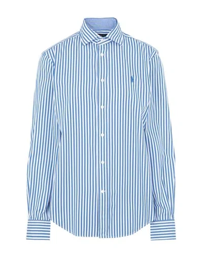 Shop Polo Ralph Lauren Striped Shirt In Azure