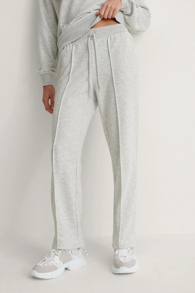 Shop Na-kd Reborn Seam Detail Sweatpants - Grey