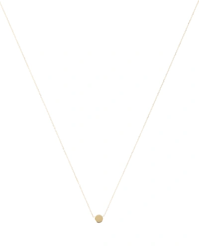 Shop Adina Reyter 3d Disc Necklace In Gold