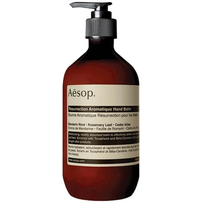 Shop Aesop Ressurection Aromatique Hand Balm 500ml