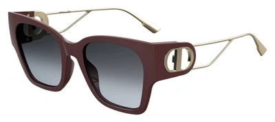 Shop Dior 30montaigne1 0lhf Square Sunglasses In Grey