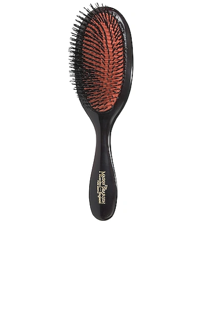 Shop Mason Pearson Handy Bristle Hair Brush In Dark Ruby