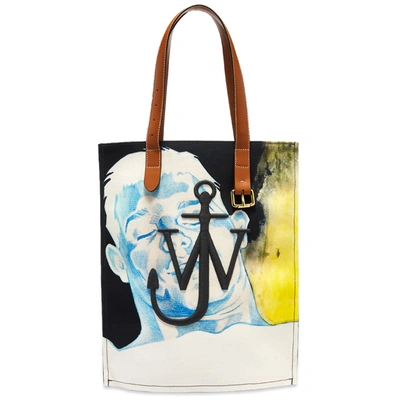 Shop Jw Anderson Belt Tote In Multi