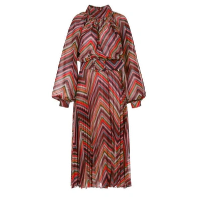 Aggi By Halewski Della Arabian Spice Midi Dress In Midi
