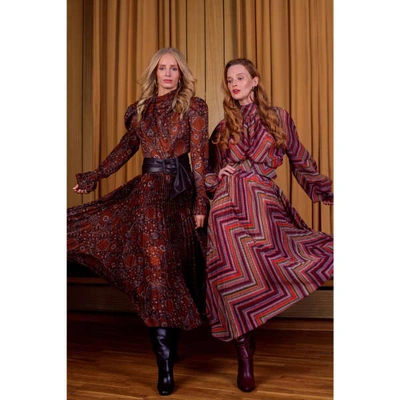 Aggi By Halewski Della Arabian Spice Midi Dress In Midi