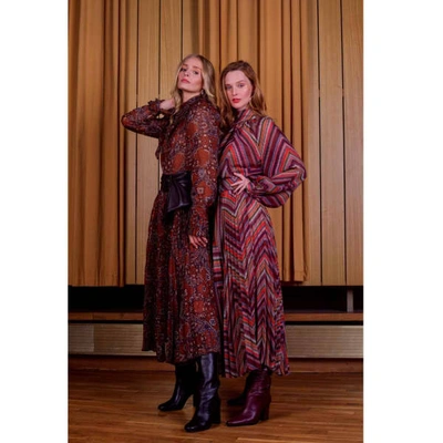 Aggi By Halewski Della Arabian Spice Midi Dress In Midi