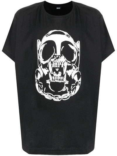 Shop Ktz Nuclear Face T-shirt In Black