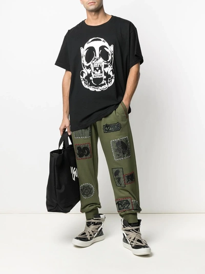 Shop Ktz Nuclear Face T-shirt In Black