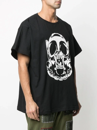 Shop Ktz Nuclear Face T-shirt In Black