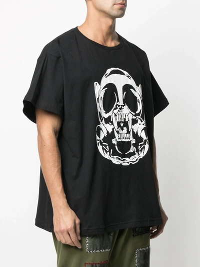 Ktz Nuclear Face Unisex T-shirt In Black