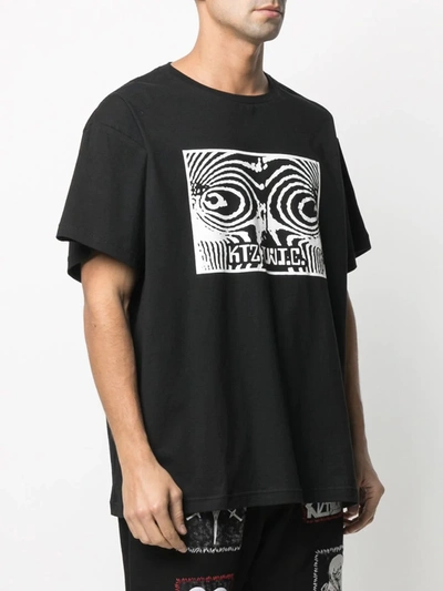 Shop Ktz Mute World T-shirt In Black