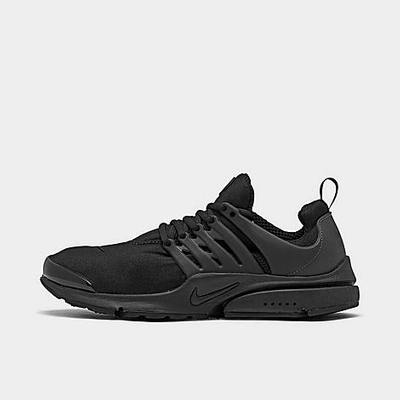 Shop Nike Men's Air Presto Casual Shoes In Black/black/black