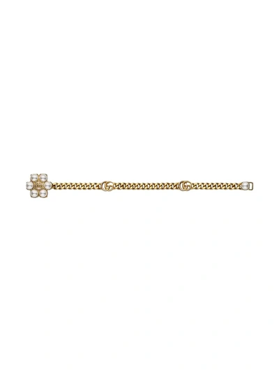 Gucci GG Marmont Flower Bracelet - Farfetch