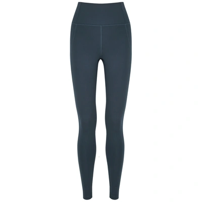 Shop Girlfriend Collective Compressive Navy High-rise Leggings