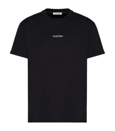 Shop Valentino Cotton Logo T-shirt