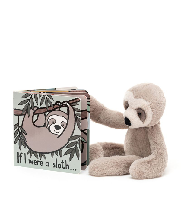 Jellycat If I Were A Sloth Book With Bailey Sloth Toy | ModeSens