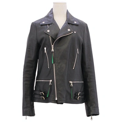 Pre-owned Mulberry Black Leather Leather Jacket