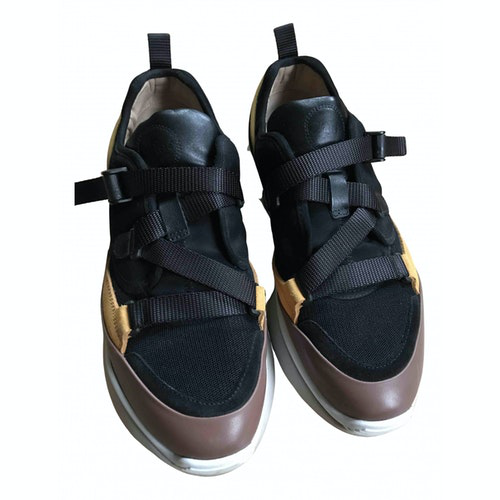 black chloe trainers