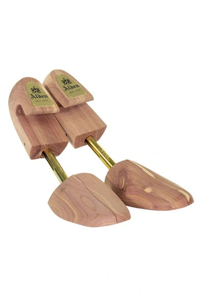 Shop Alden Shoe Company Alden Alden Cedar Shoe Trees In Red