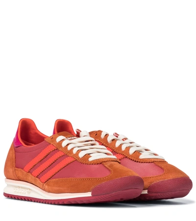 Shop Adidas Originals X Wales Bonner Sl2 Sneakers In Red