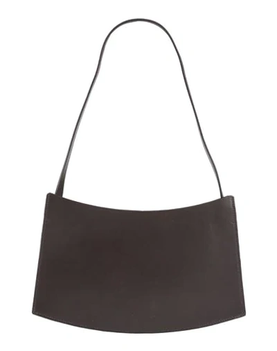 Shop Aesther Ekme Handbags In Dark Brown