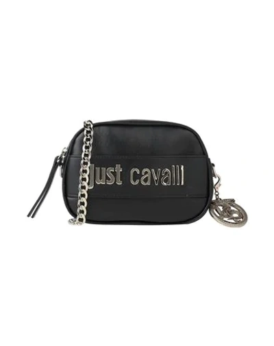 Shop Just Cavalli Handbags In Black