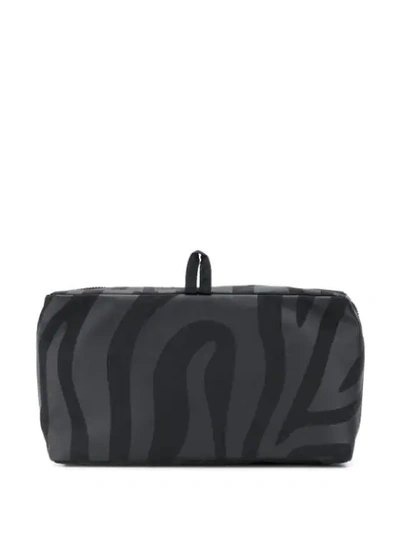 Shop Ps By Paul Smith Animal Print Wash Bag In Black