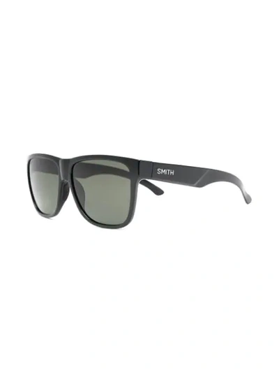 Shop Smith Lowdown Steel Sunglasses In Black