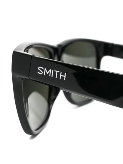Shop Smith Lowdown Steel Sunglasses In Black