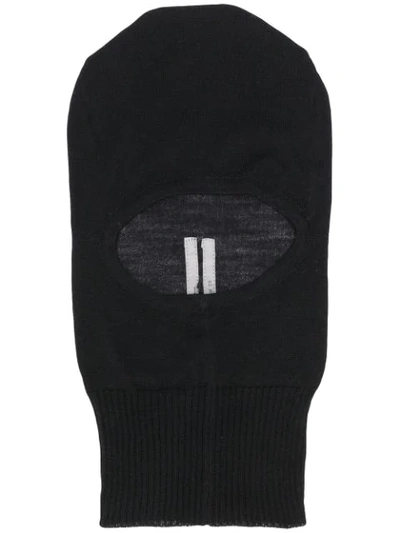 Shop Rick Owens Skull Balaclava In Black