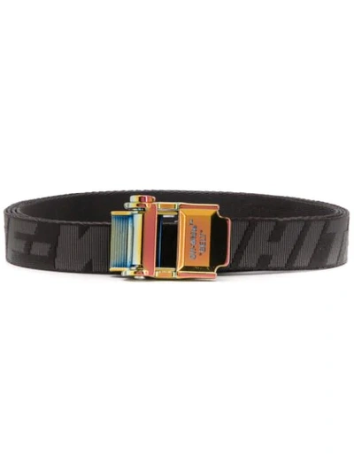 Shop Off-white 2.0 Industrial Belt In Black