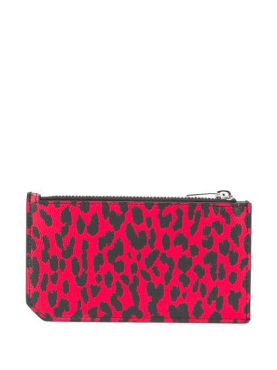 LEOPARD-PRINT COIN PURSE