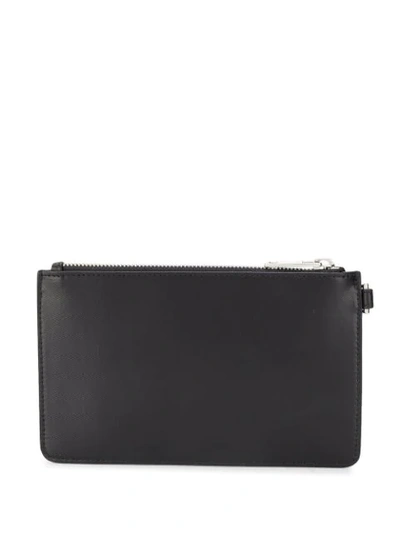 Shop Givenchy Logo Tag Purse In Black