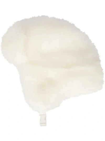 Shop Landlord Faux Fur Trapper Hat In White