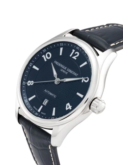 Shop Frederique Constant Runabout Automatic 40mm In Blue