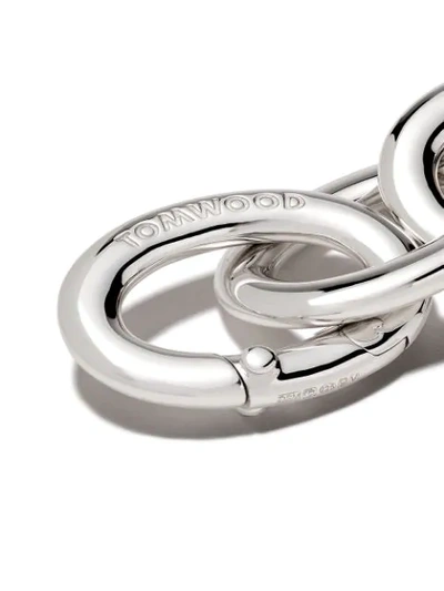 Shop Tom Wood Chunky-link Bracelet In Sterling Silver