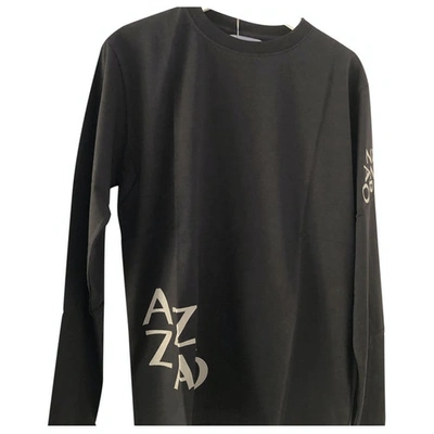 Pre-owned Azzaro Black Cotton T-shirts