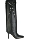 VALENTINO GARAVANI Studded Boots,JW2S0903SGD