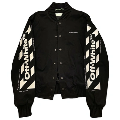 Pre-owned Off-white Jacket In Black