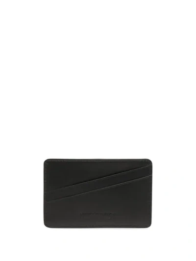 Shop Marcelo Burlon County Of Milan Wings Leather Cardholder In Black