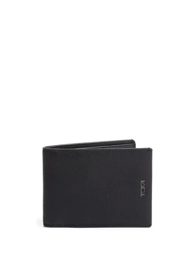 Shop Tumi Double Billfold Wallet In Black