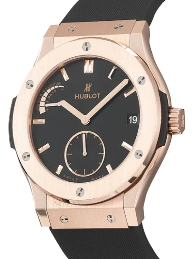 Shop Hublot 2020 Unworn Classic Fusion 45mm In Black