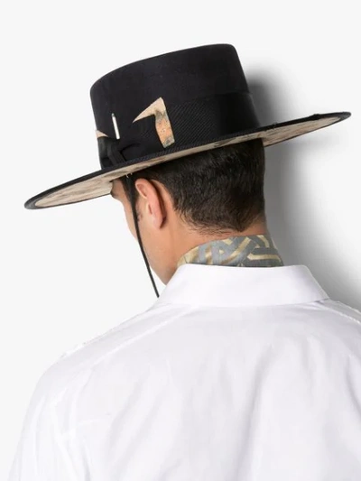 Shop Nick Fouquet Tournesel Hat In Black