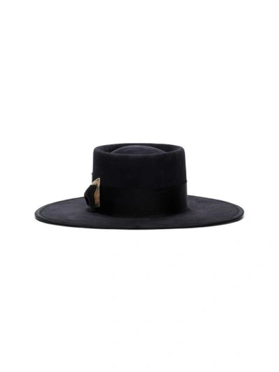 Shop Nick Fouquet Tournesel Hat In Black