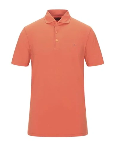 Shop Gran Sasso Polo Shirt In Orange
