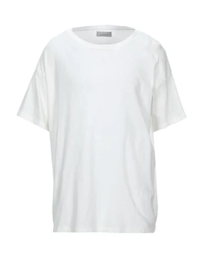 Shop Laneus T-shirts In White