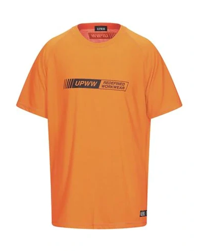 Shop Upww T-shirts In Orange