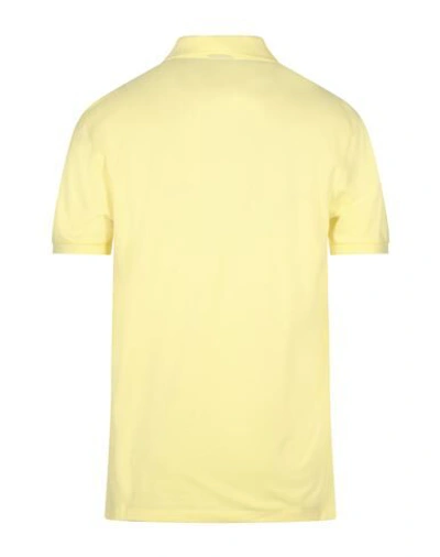Shop Hugo Boss Polo Shirts In Yellow